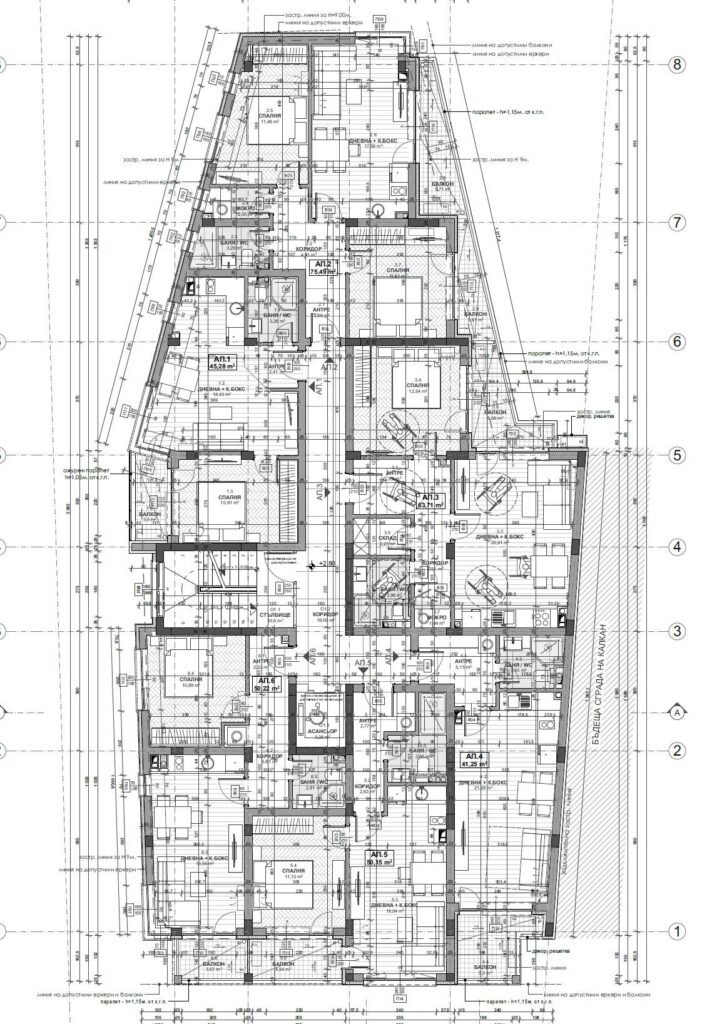 Меден рудник — Блок 275, архитектурна схема