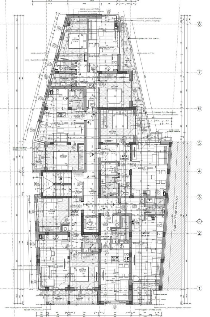 Меден рудник — Блок 275, архитектурна схема